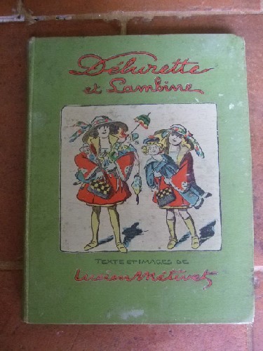 Delurette et Lambine. Texte et illustrations de Lucien Mtivet.