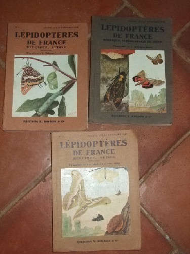 Atlas des lépidoptères de France. Belgique, Suisse.