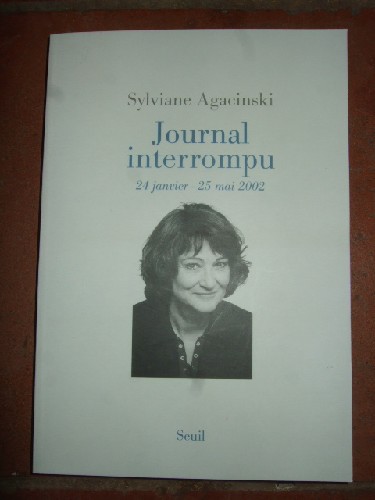 Journal interrompu. 24 janvier - 25 mai 2002.