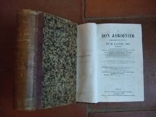 Le bon jardinier. Almanach horticole pour l'anne 1867. Contenan