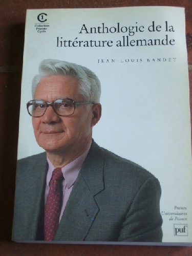 Anthologie de littérature allemande.
