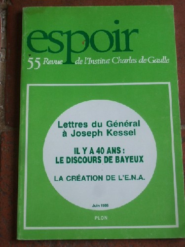 Revue de l'Institut Charles de Gaulle n 55