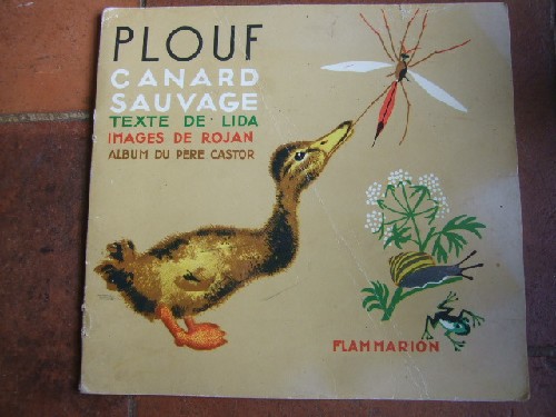 Plouf canard sauvage. texte de Lida. Images de Rojan.