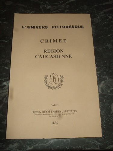 L'univers Pittoresque. Crime - Rgion Caucasienne.
