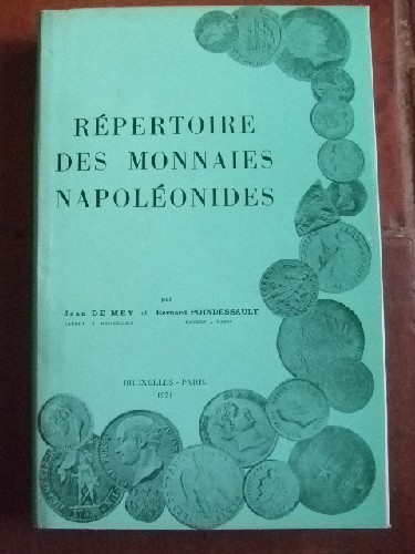 Répertoire des monnaies napoléonides.