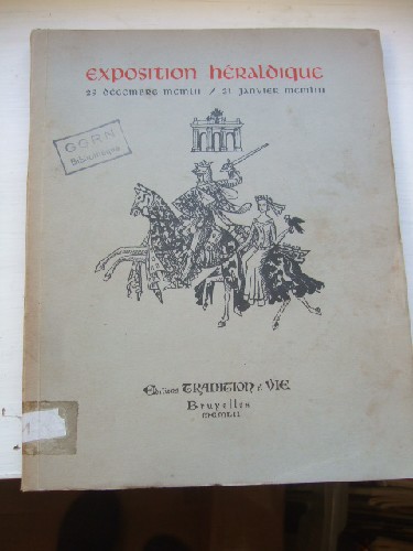 Exposition héraldique 1952-1953, organisée par l'Office Généalog