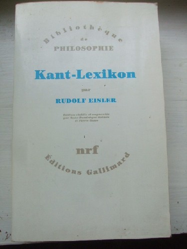 Kant-Lexikon.