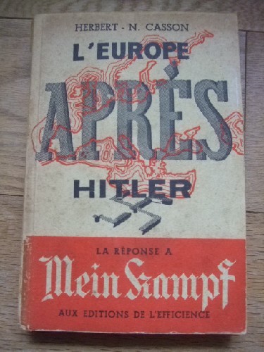 L'Europe aprs Hitler. La rponse  Mein Kampf.