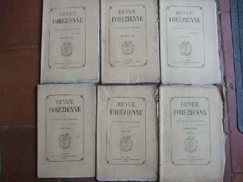 Revue Forzienne - Histoire et Archologie - 1868. Volume I