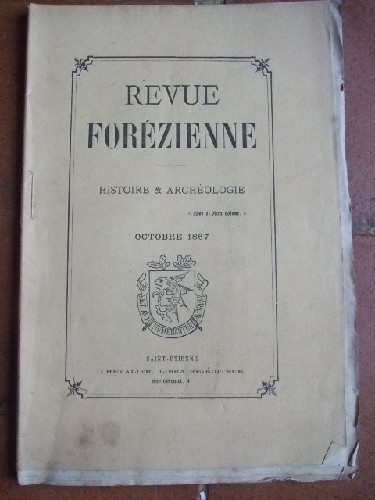 Revue Forzienne. Octobre 1867.