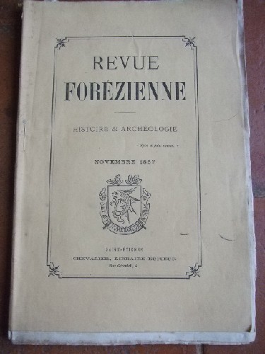 Revue Forzienne. Novembre 1867.