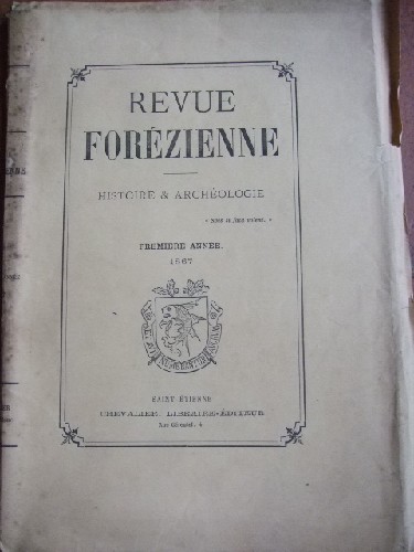 Revue Forzienne. Dcembre 1867.