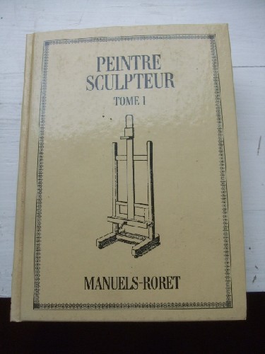 Manuel du Peintre et du Sculpteur Tome I seul.
