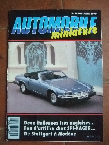 Automobile miniature n° 79. Décembre 1990.