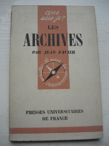 Les Archives. N805
