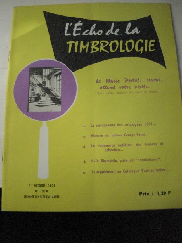 L'cho de la timbrologie n 1318