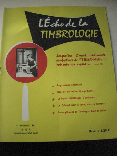 L'cho de la timbrologie n 1319