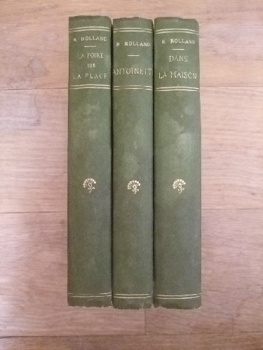 Jean-Christophe à Paris (3 volumes  La Foire sur La Place, Antoi