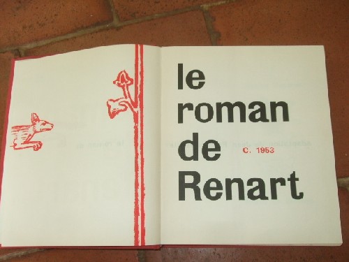 Le roman de Renard.
